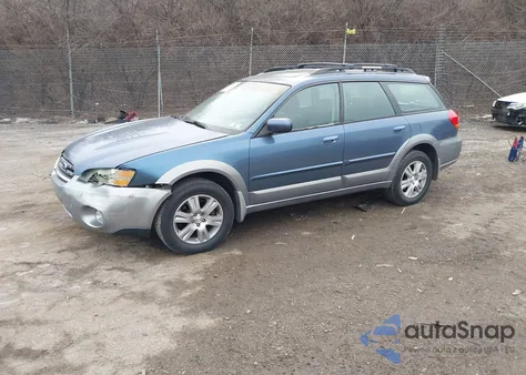 2005 Subaru Outback 2.5I Limited z USA, uszkodzony, nr VIN 4S4BP62C857350730